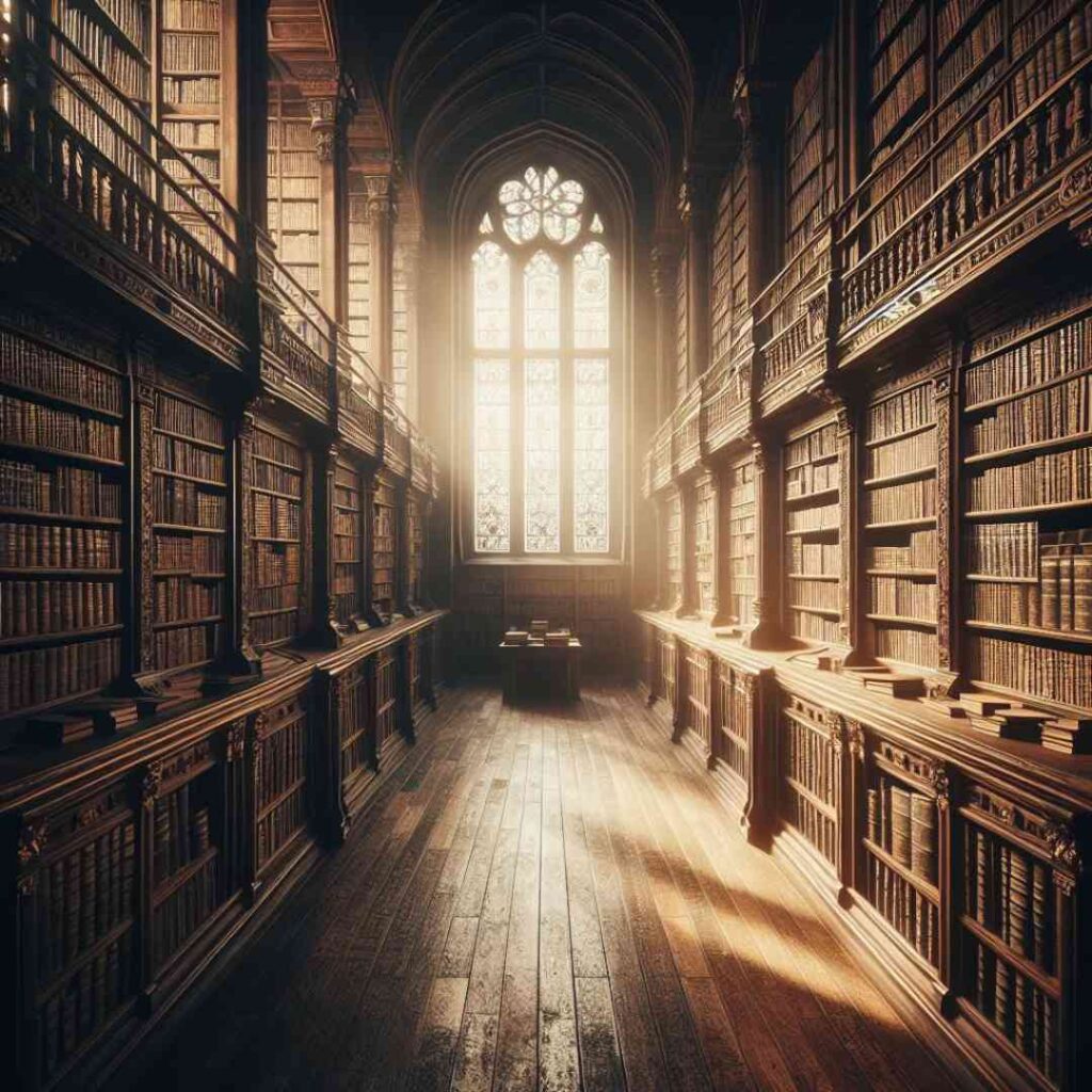 Biblioteca antiga – No Copyright Image